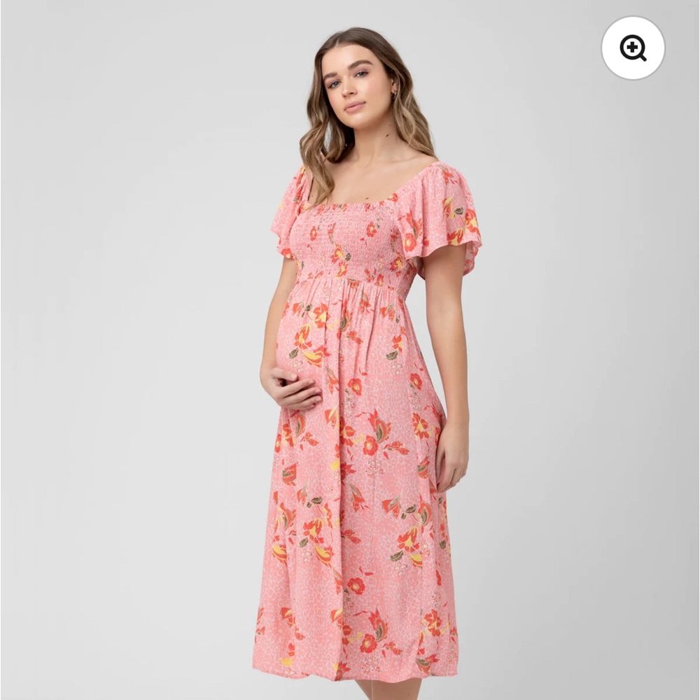 Ripe maternity Libby Smocked Dress Size XL